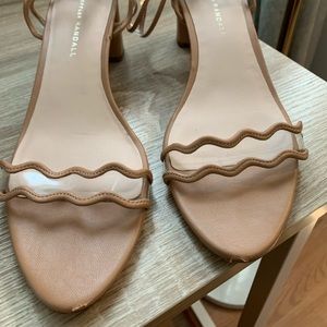 Loeffler Randall block heel sandal